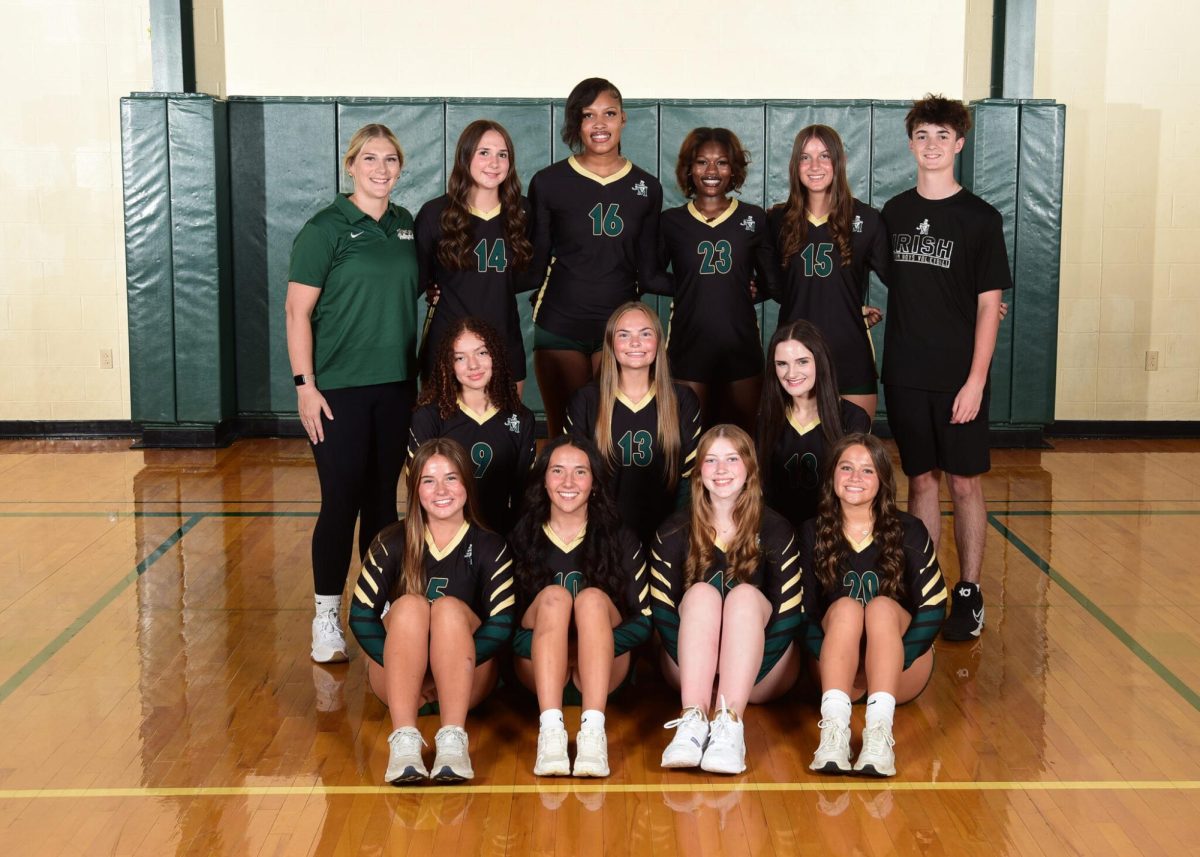 St. Vincent-St. Mary Girls Volleyball Rallies Past Ellet